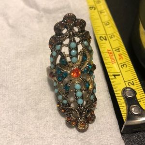 Forever21 large cocktail statement ring